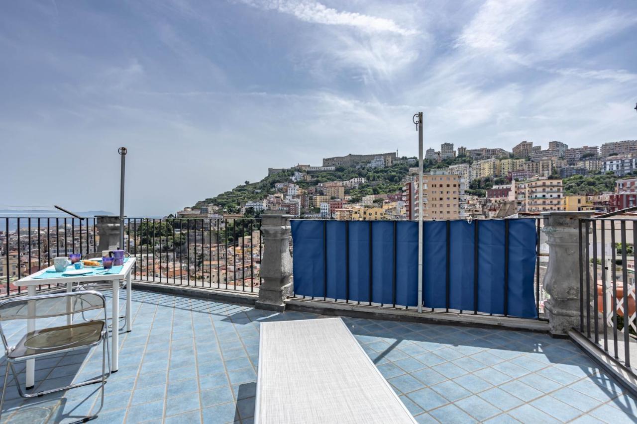 Apartament Hostly - Tarsia 50-Beautiful Terrace On Neapol Zewnętrze zdjęcie