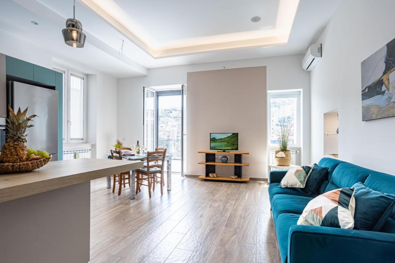 Apartament Hostly - Tarsia 50-Beautiful Terrace On Neapol Zewnętrze zdjęcie